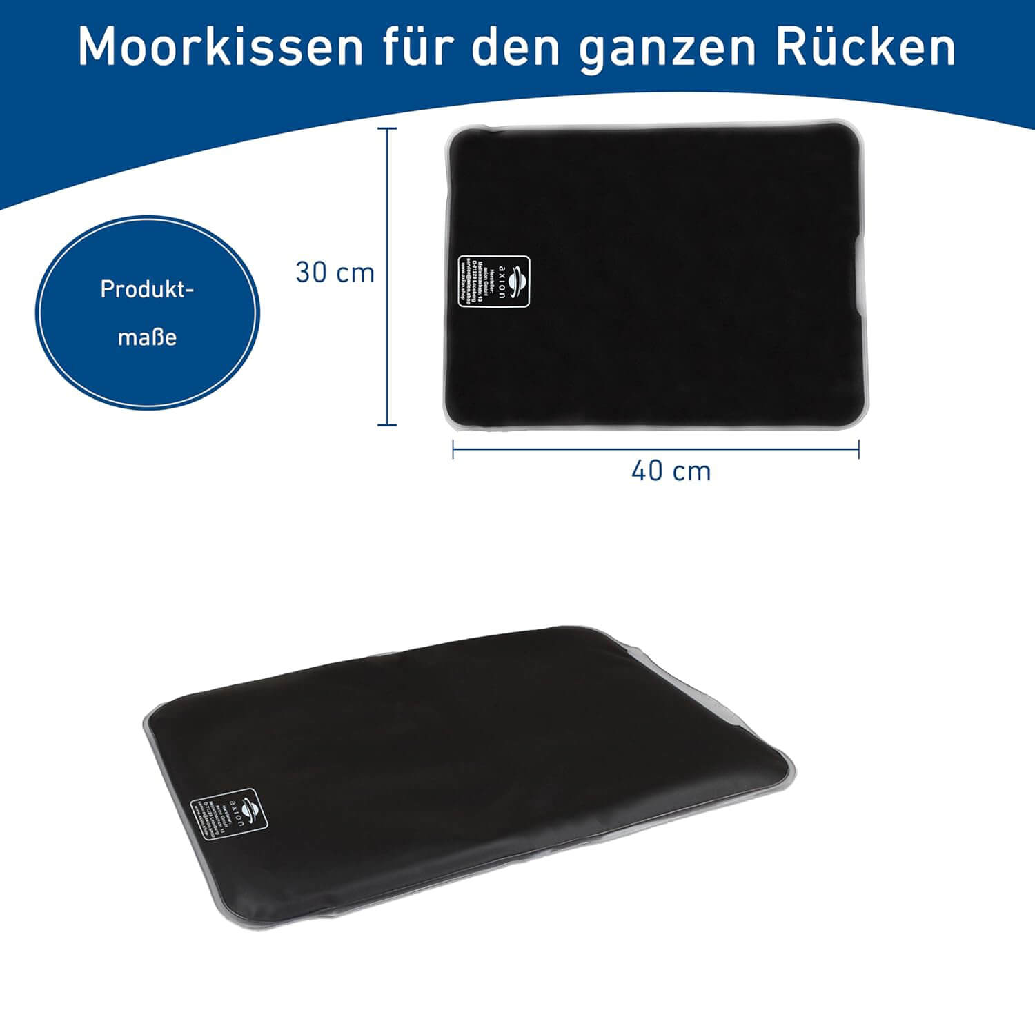 axion-stim-pro-moorkissen-30x40-cm-r-cken-bauch-w-rmekissen image 2
