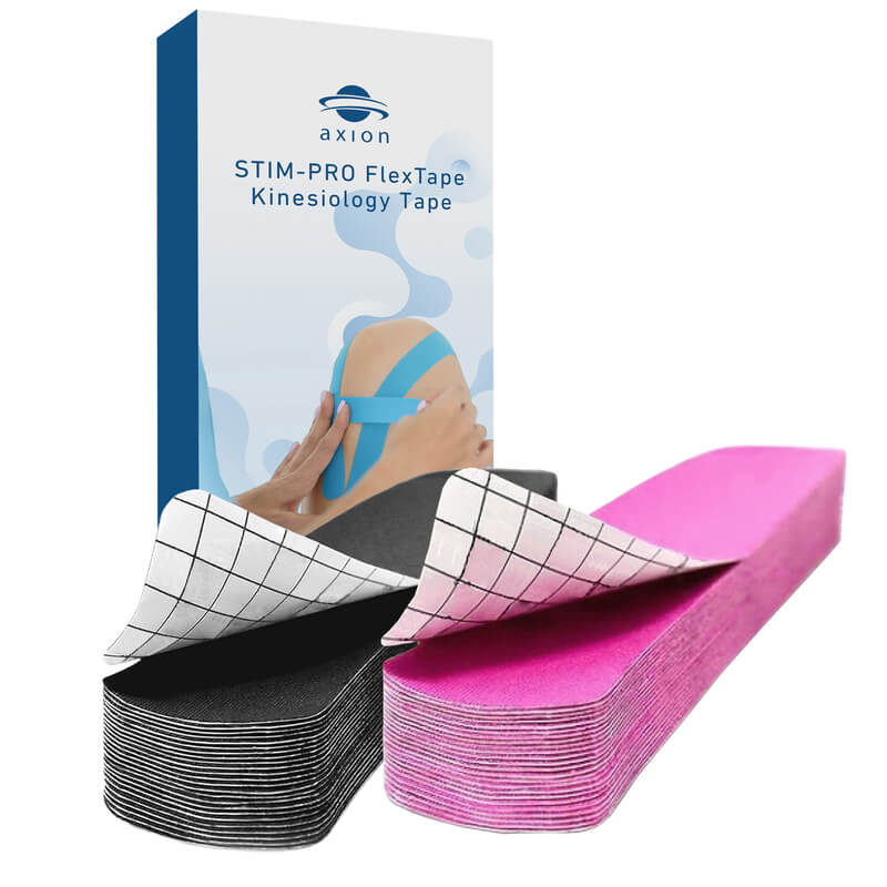 axion-stim-pro-kinesiologie-tape-50-streifen-25x5cm-blau-beige image 3