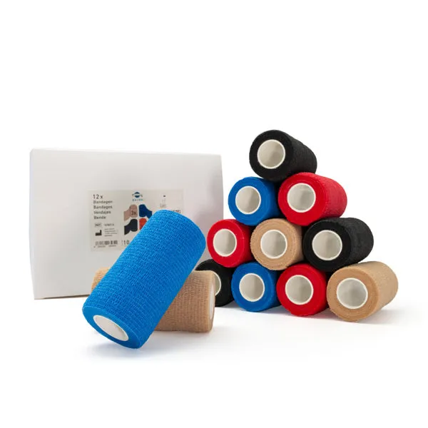 axion-stim-pro-haftbandage-10cm-12-rollen-mix-4-farben image 1